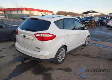 2013 Ford C-Max Hybrid Sel z USA, uszkodzony, nr VIN 1FADP5BU8DL511153